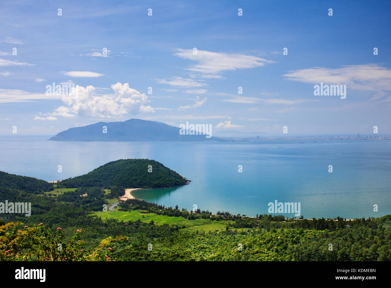 Nam chon bay - hai van pass, da nang, Vietnam. nam chon baia ai piedi del hai van pass, tra nam o e naso isabelle Foto Stock