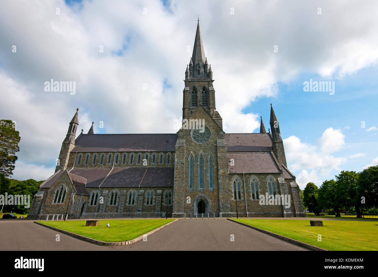 La Cattedrale di St Mary (1842-1855 dall'architetto Augustus Welby Northmore Pugin), nella contea di Kerry, Killarney, Irlanda Foto Stock