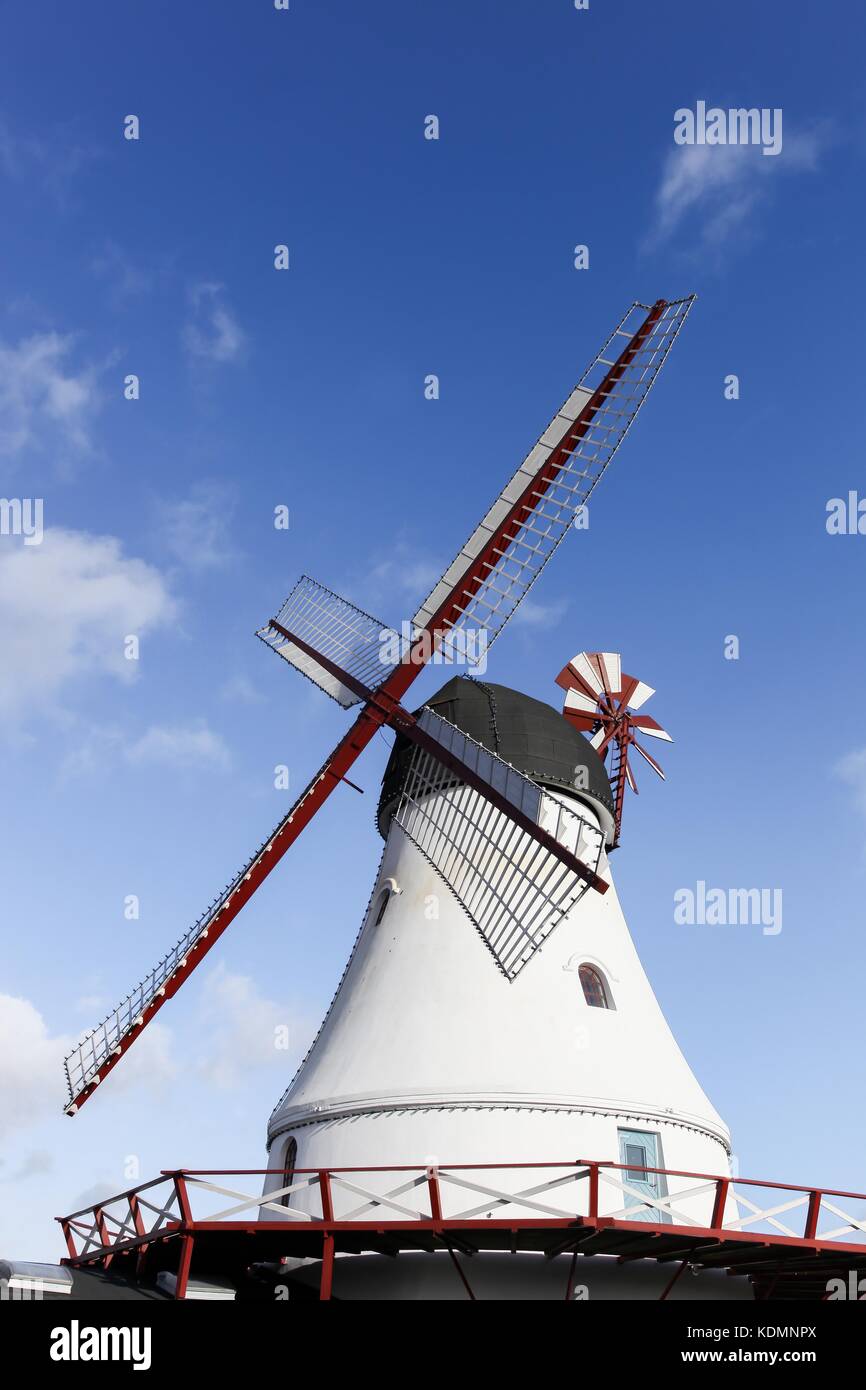Il mulino a vento di vejle in Danimarca Foto Stock
