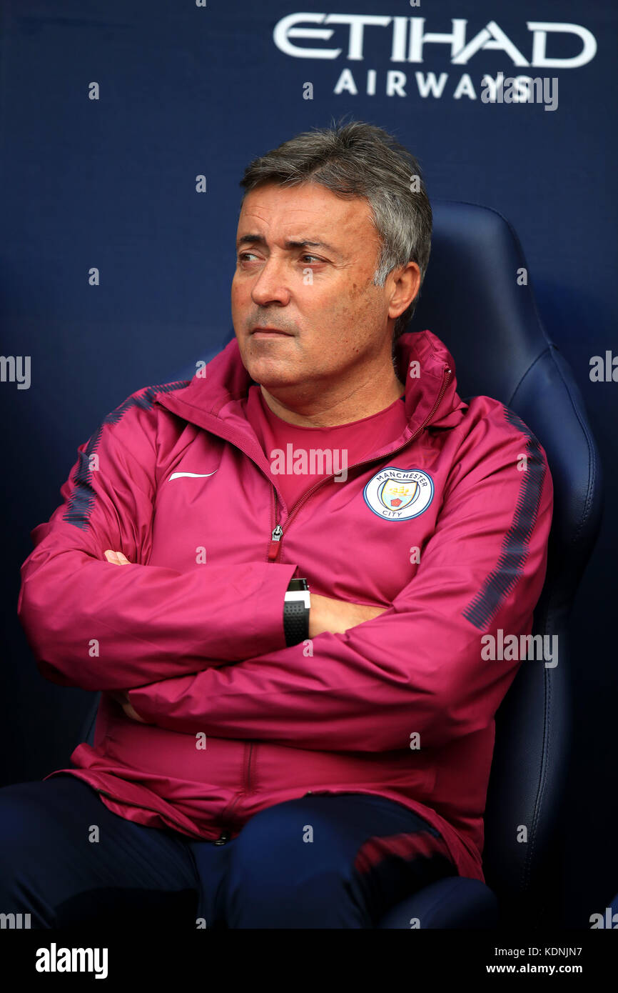 Domenec Torrent, assistente allenatore del Manchester City Foto Stock