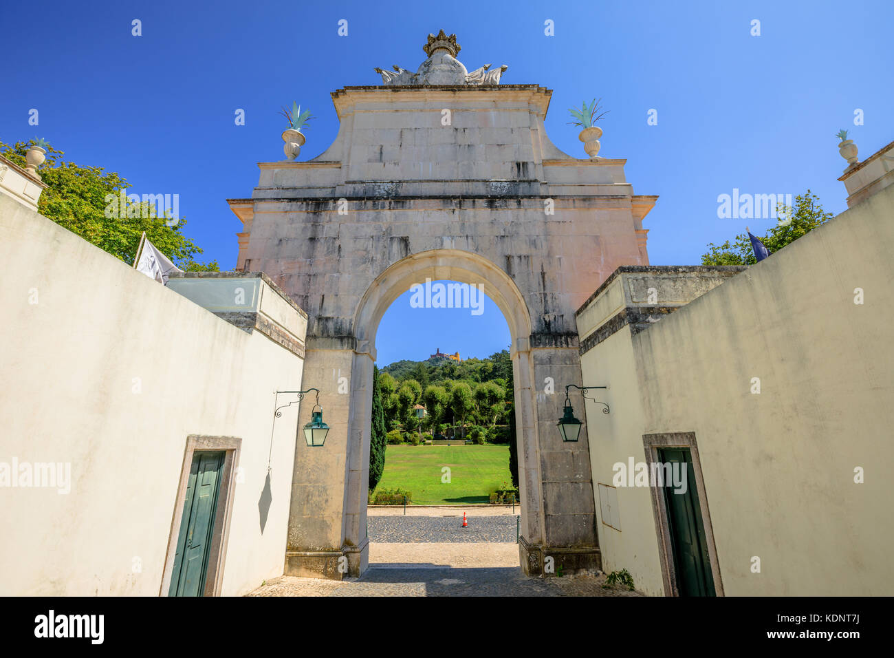 Peña palazzo sintra Foto Stock