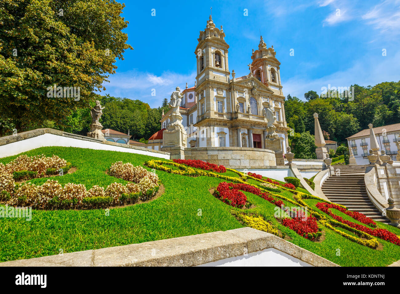 Bom Jesus do Monte braga Foto Stock