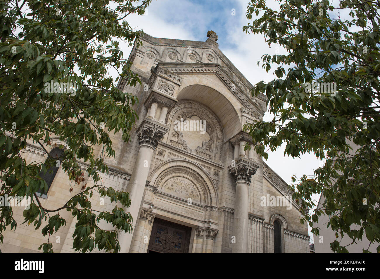 Basilique Saint-Martin, Tours, Francia Foto Stock