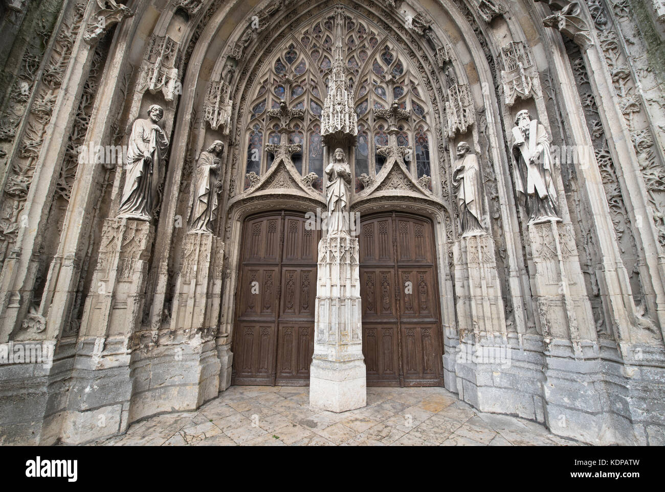 L'Abbaye de La Trinite, Vendôme, Valle della Loira, Francia Foto Stock