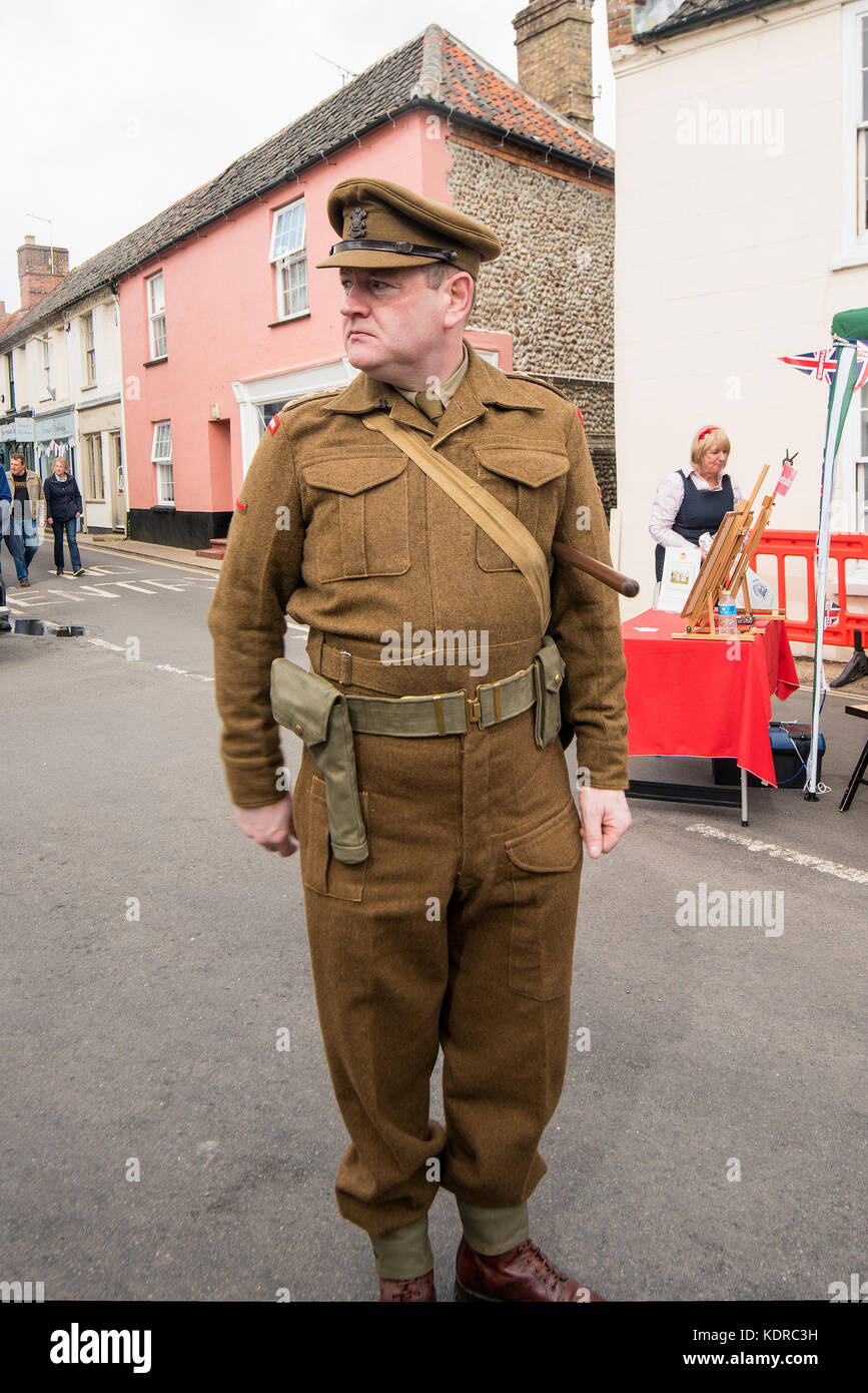 1940s weekend 2017, Holt, Regno Unito Foto Stock
