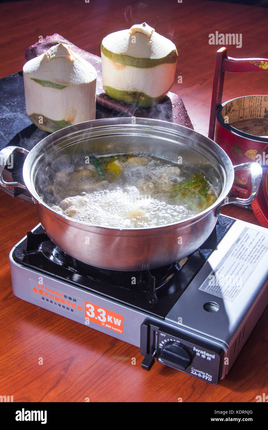 Hot pot Foto Stock