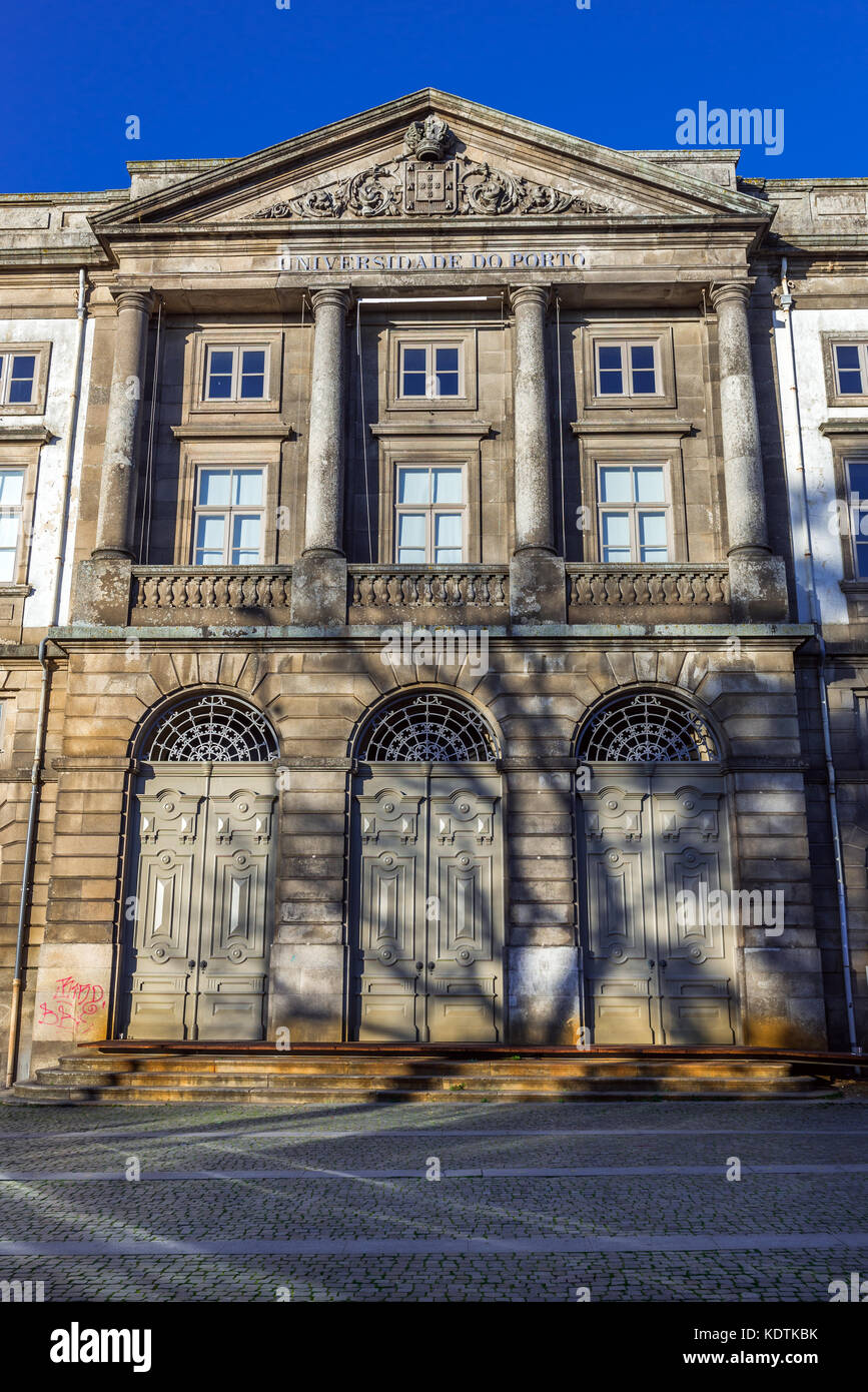 Università di Porto sede a Vitoria parrocchia civile della città di Porto sulla Penisola Iberica, la seconda più grande città in Portogallo Foto Stock
