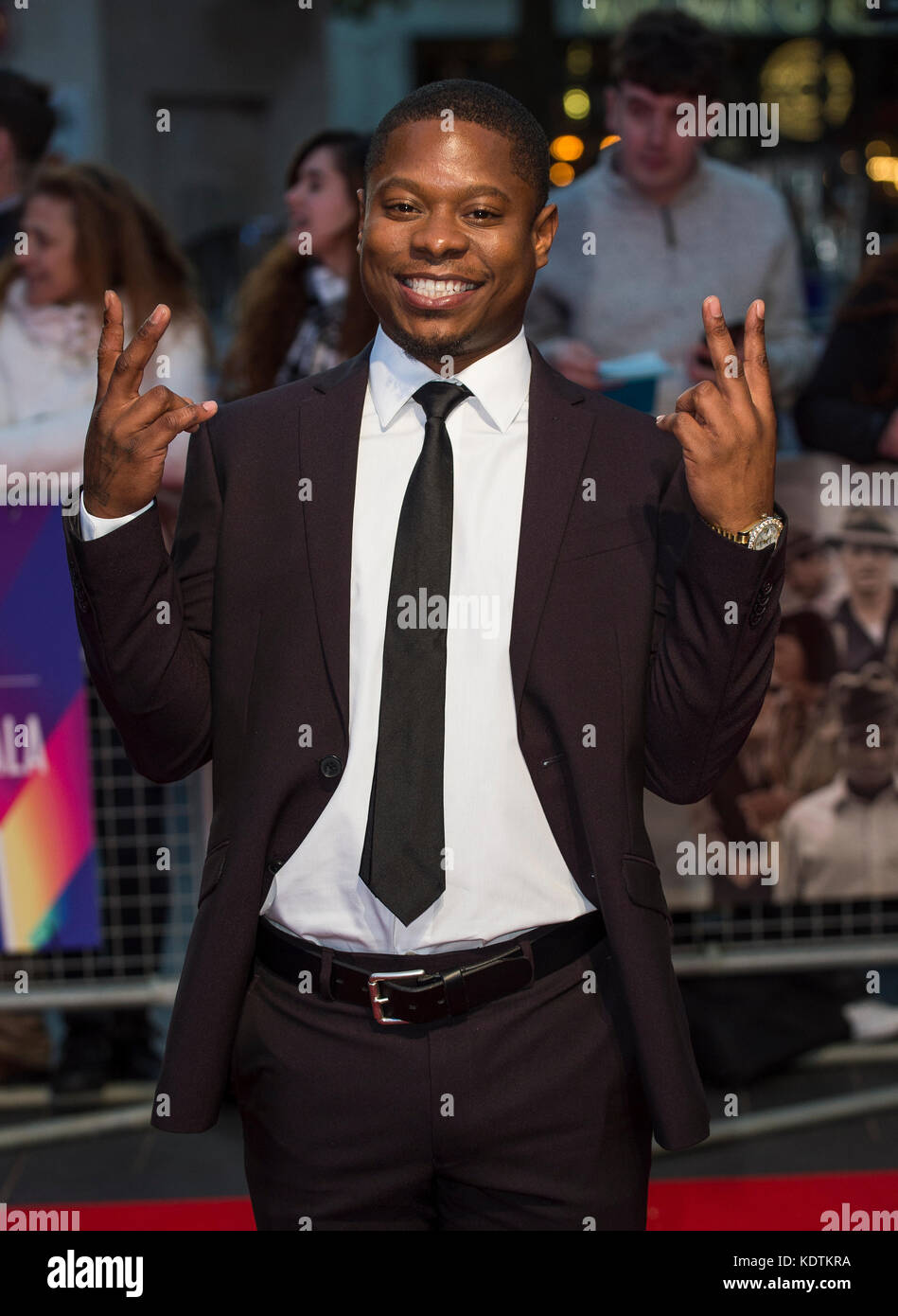 'Mudbound' premiere europeo - 61st BFI London Film Festival Foto Stock