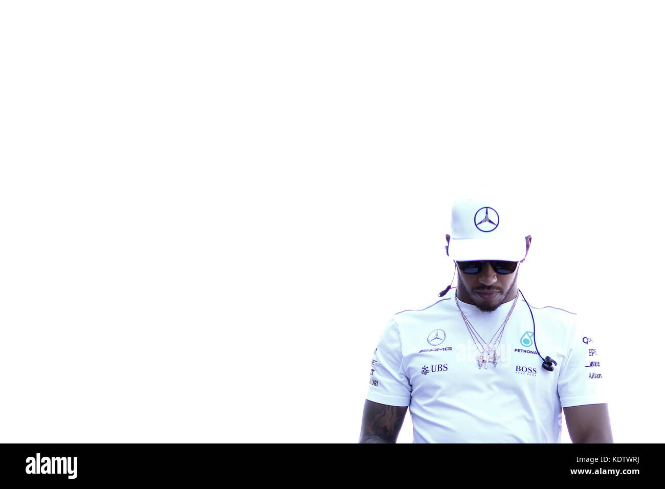 Suzuka, Giappone. 8th Ott 2017. Lewis Hamilton F1 : Gran Premio di Formula uno giapponese al circuito di Suzuka a Suzuka, Giappone . Credit: Sho Tamura/AFLO/Alamy Live News Foto Stock