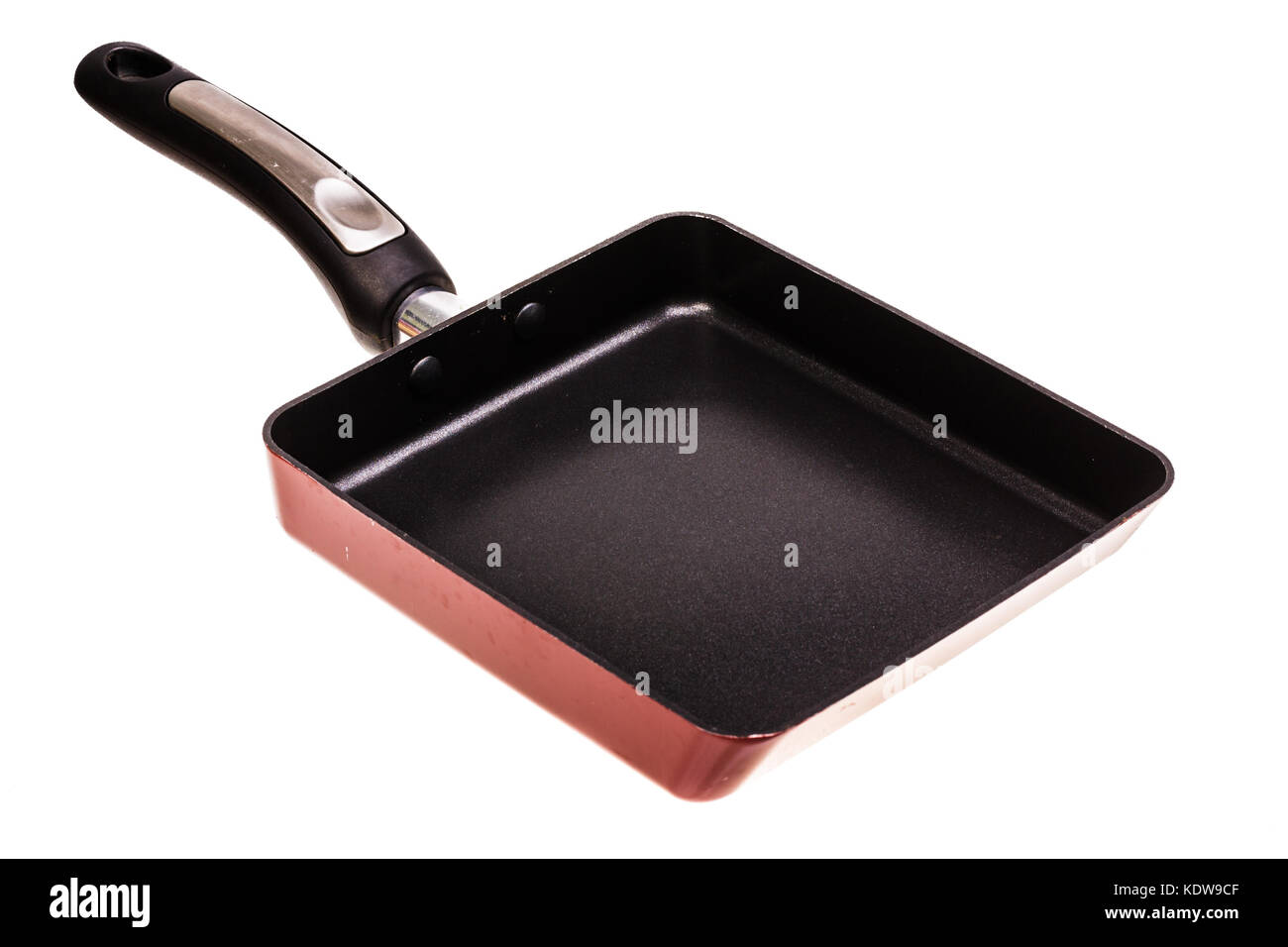 Padella isolati su sfondo bianco Foto Stock