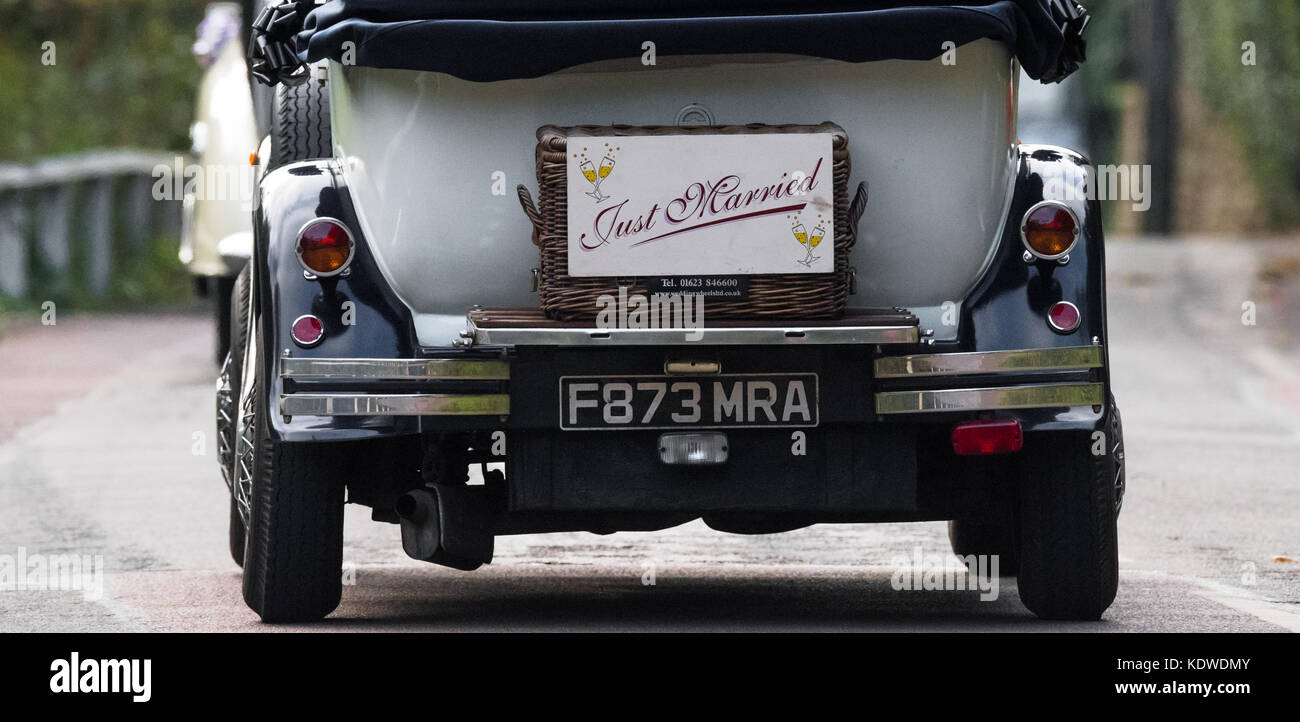 Classic Vintage degli anni trenta parte superiore aperta Badsworth Tourer. Foto Stock