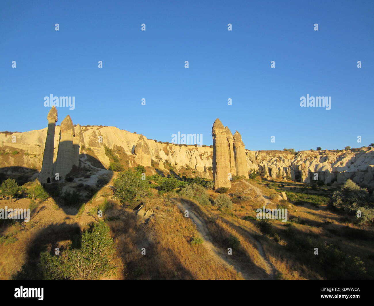 Camini di Fata in Cappadocia, Turchia Foto Stock