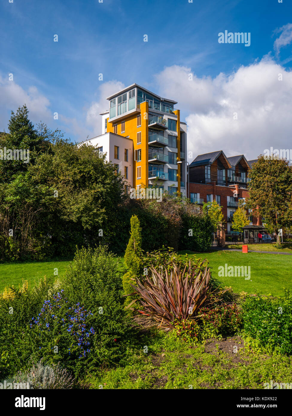 Victoria Park, Newbury, Berkshire, Inghilterra, Regno Unito, GB. Foto Stock