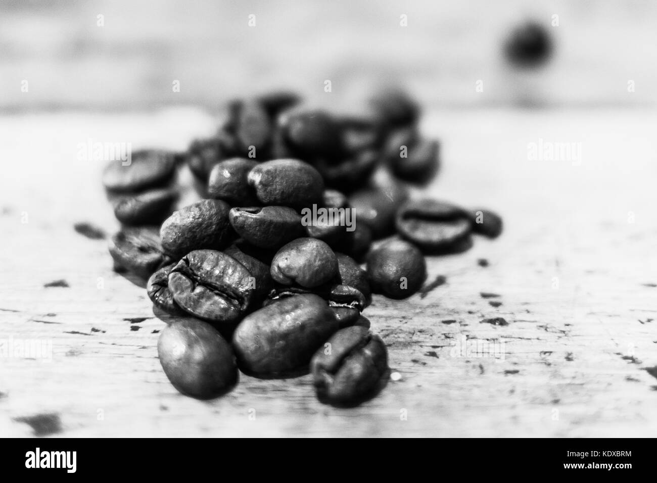Bella columbian chicchi di caffè preso in un caffè locali int egli regno unito Foto Stock