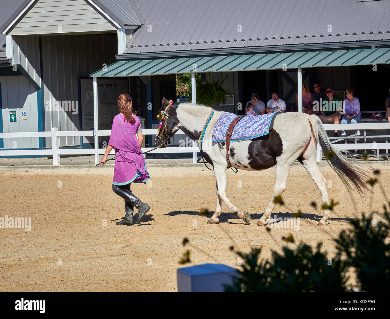 Il Kentucky Horse Park; Foto Stock