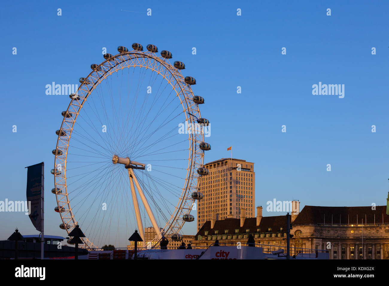 London Eye Foto Stock