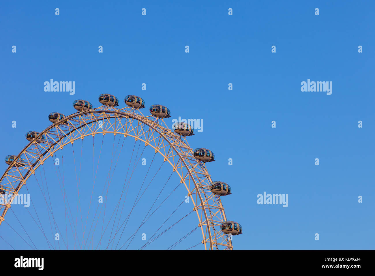 London Eye Foto Stock