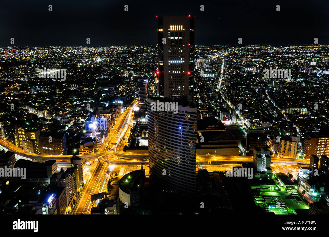 Incredibile Tokyo di notte Shinjuku, Tokyo, Giappone Foto Stock