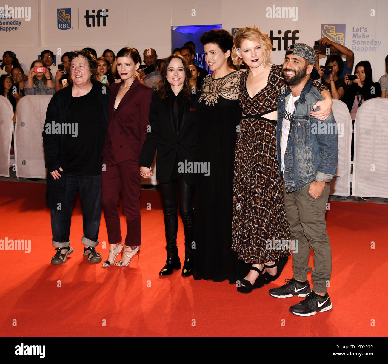 42° Toronto International Film Festival - 'My Days of Mercy' - Premiere con: Kate Mara, Ellen Page, Amy Seimetz, tali Shalom-Ezer, Christine Vachon dove: Toronto, Canada quando: 15 settembre 2017 credito: Jaime Espinoza/WENN.com Foto Stock