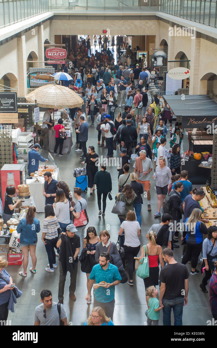 Interni - Ferry Building, San Francisco Foto Stock