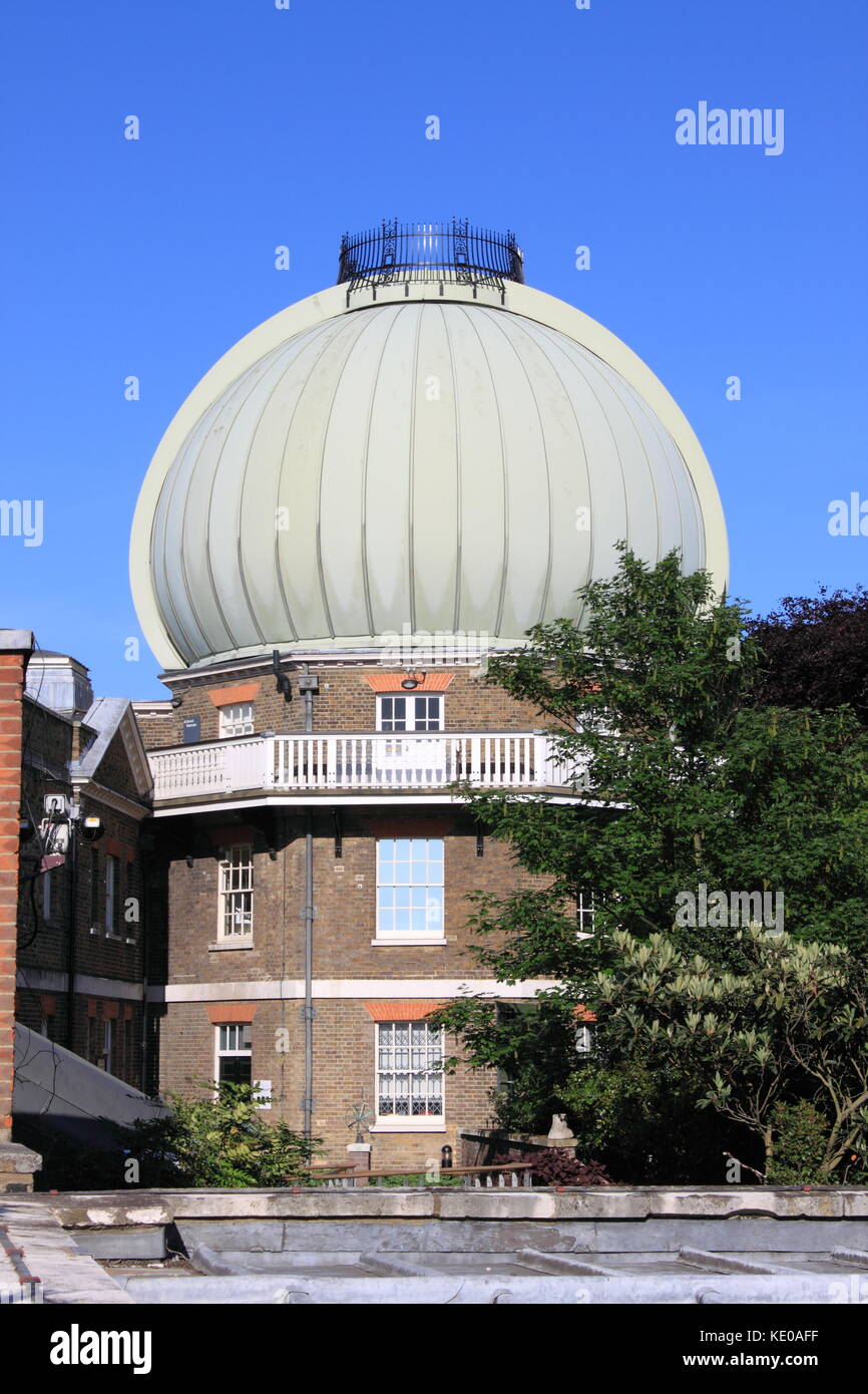 L'Osservatorio reale di Greenwich. Londra, Regno Unito Foto Stock