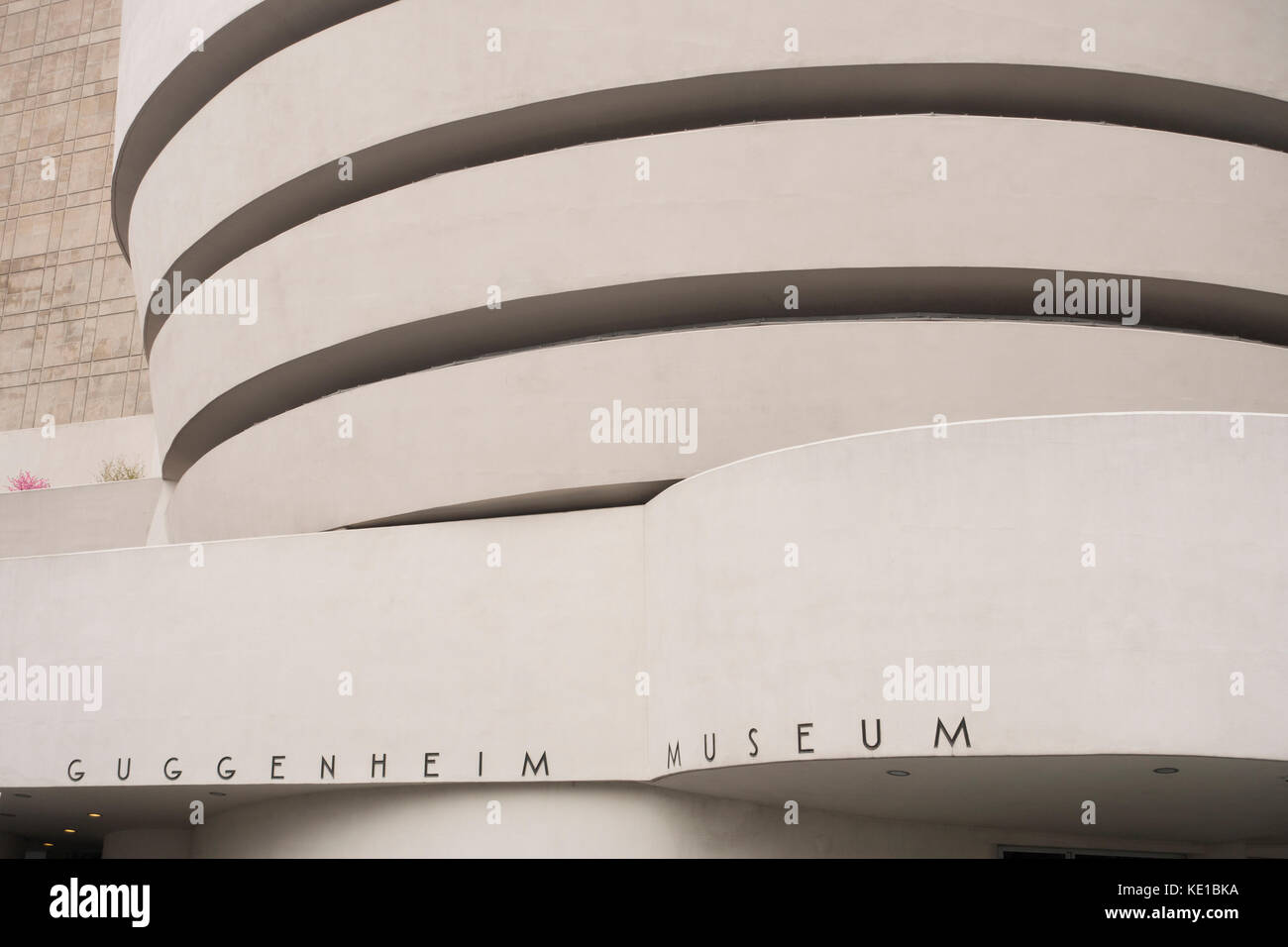 Museo Guggenheim a Manhattan, New York Foto Stock