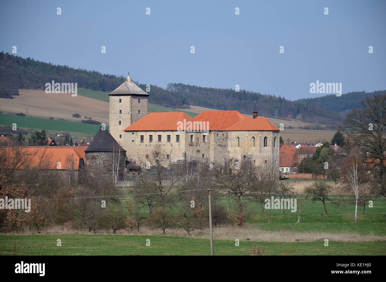 Die Burg von Švihov, Tschechien Foto Stock