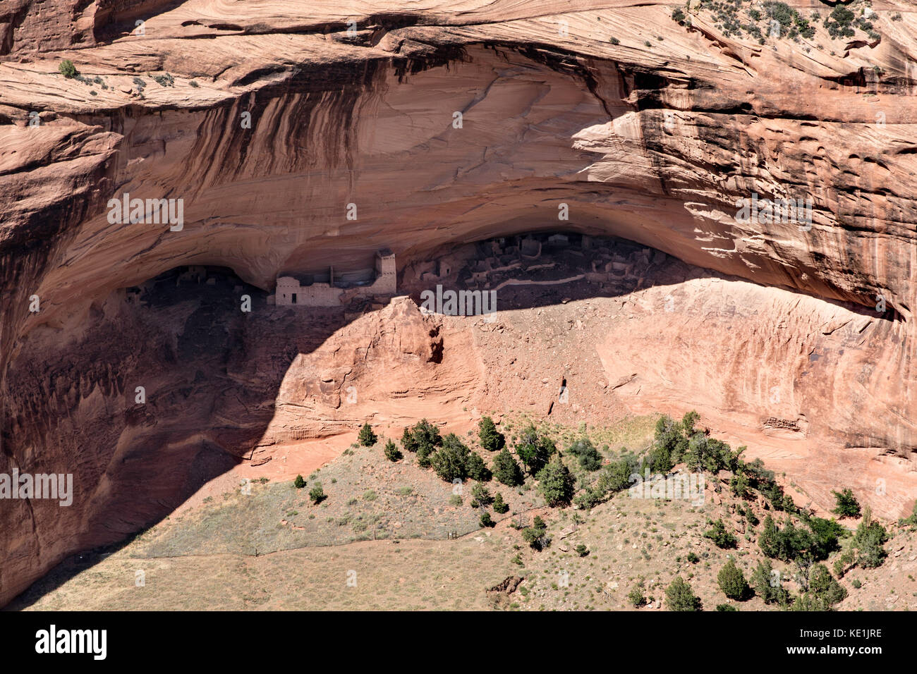 Mummia Grotta rovina nel canyon del Muerto Canyon De Chelly, Arizona, Stati Uniti d'America Foto Stock