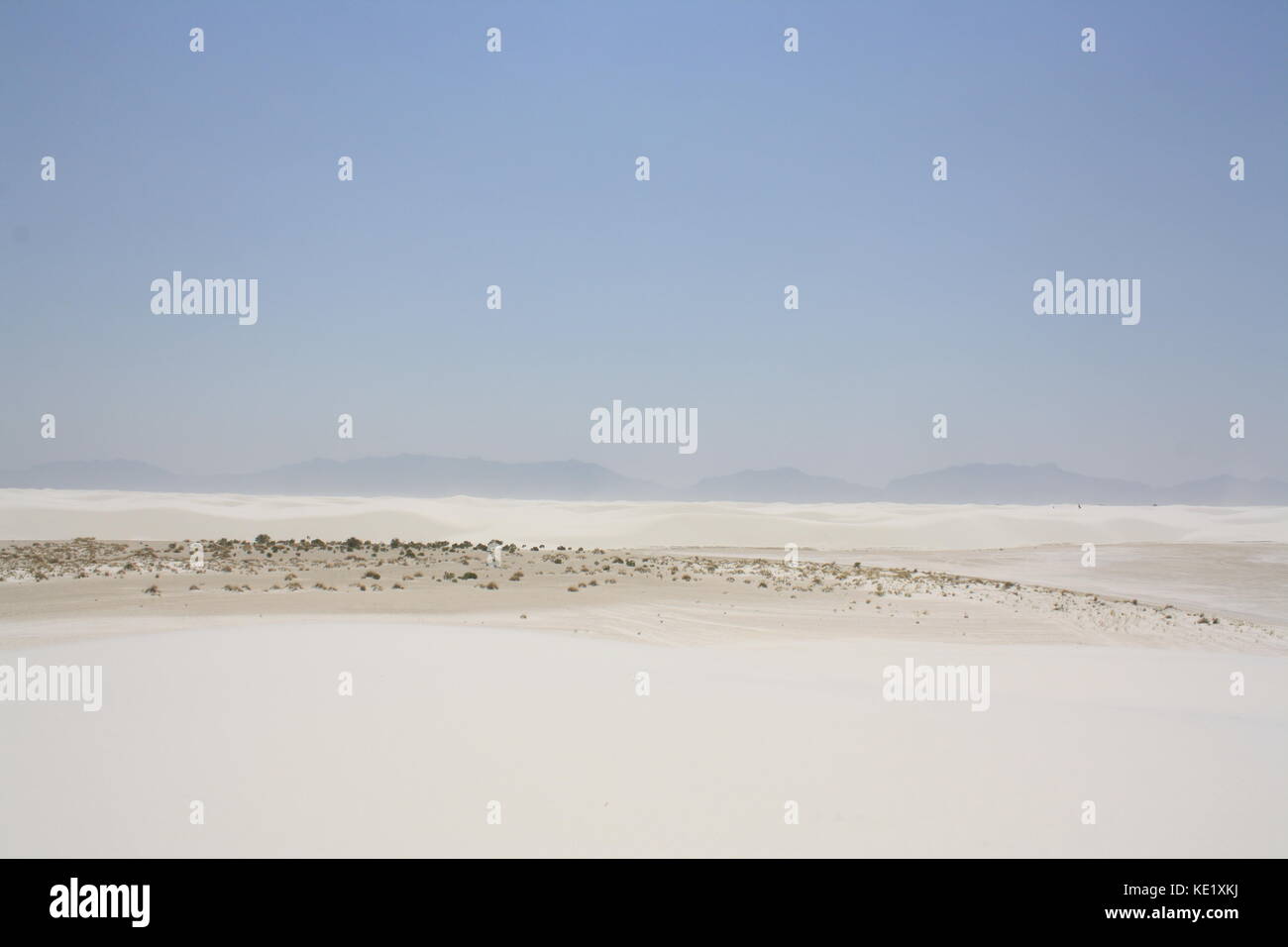 White Sands national park Foto Stock