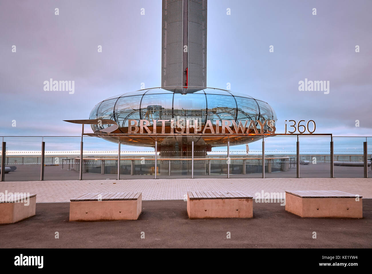 Brighton, Sussex Regno Unito, settembre 2017. British Airways mi 360 Foto Stock