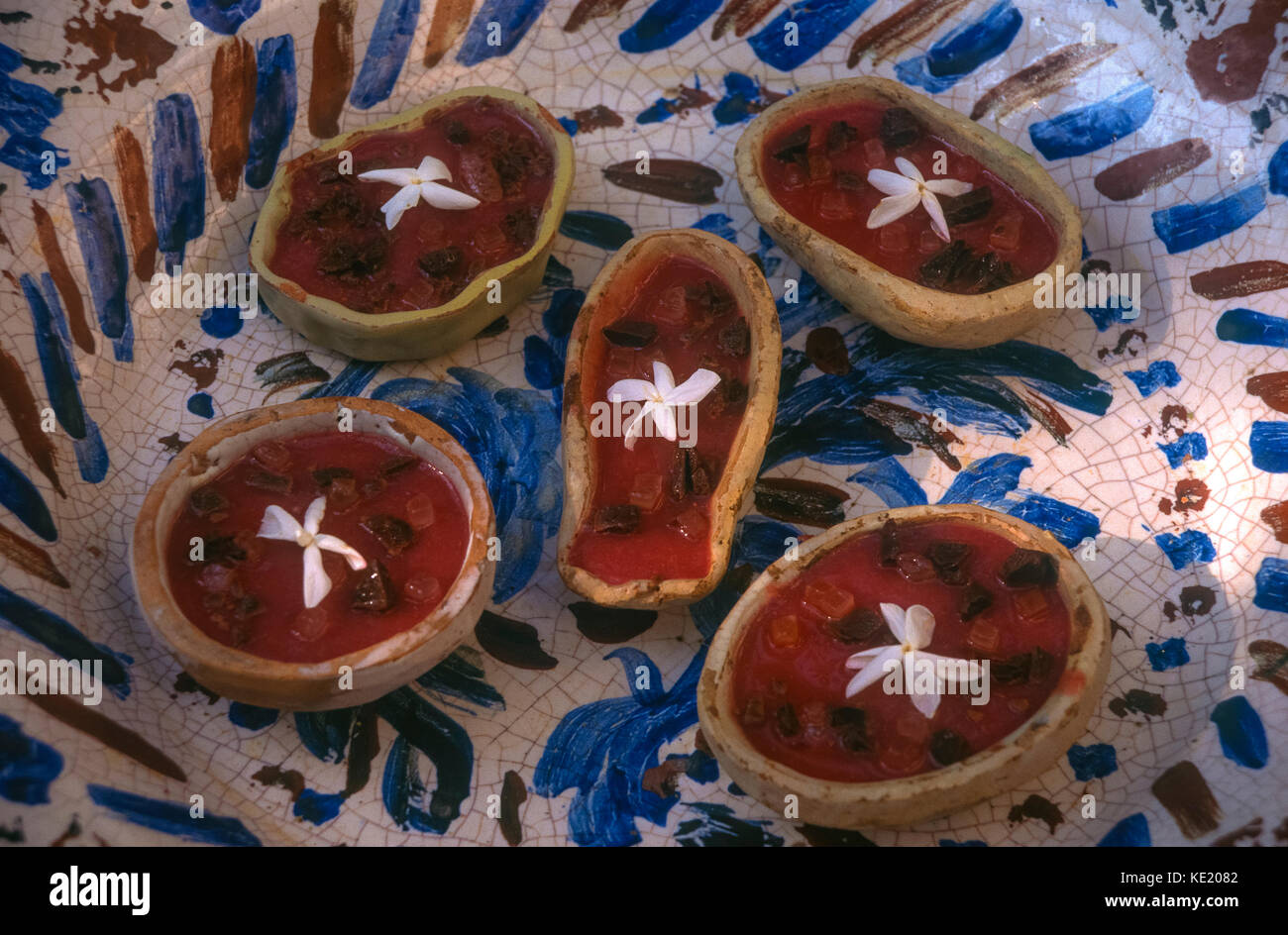 Sicilia Italia gastronomia - "gelo di melone' Foto Stock