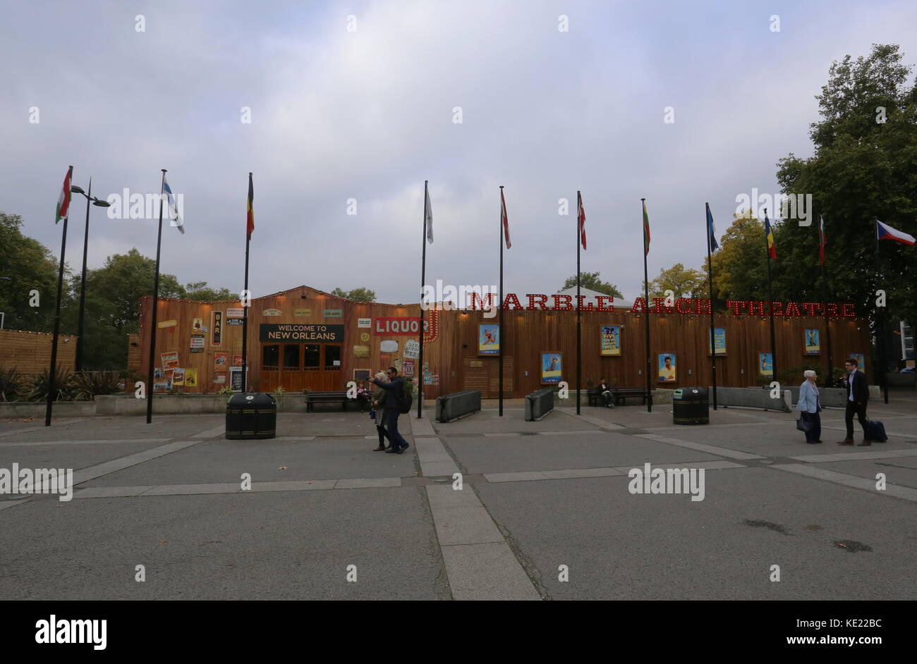 Marble Arch theatre London uk ottobre 2017 Foto Stock