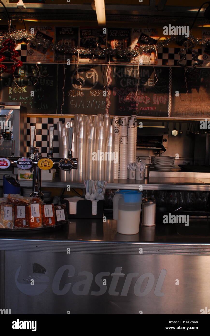 Regno Unito, Londra, Ace Café London, North Circular Road, Londra NW10 Foto Stock
