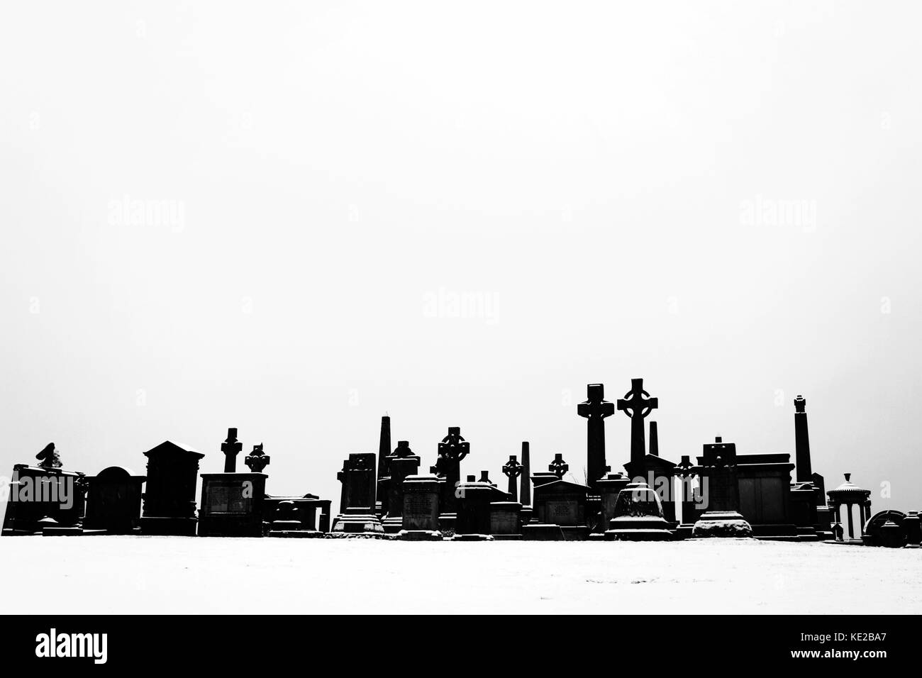 Cimitero Foto Stock