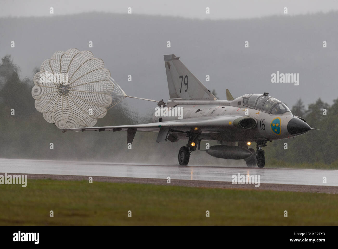 Saab SK35 Draked Trainer a due posti Foto Stock