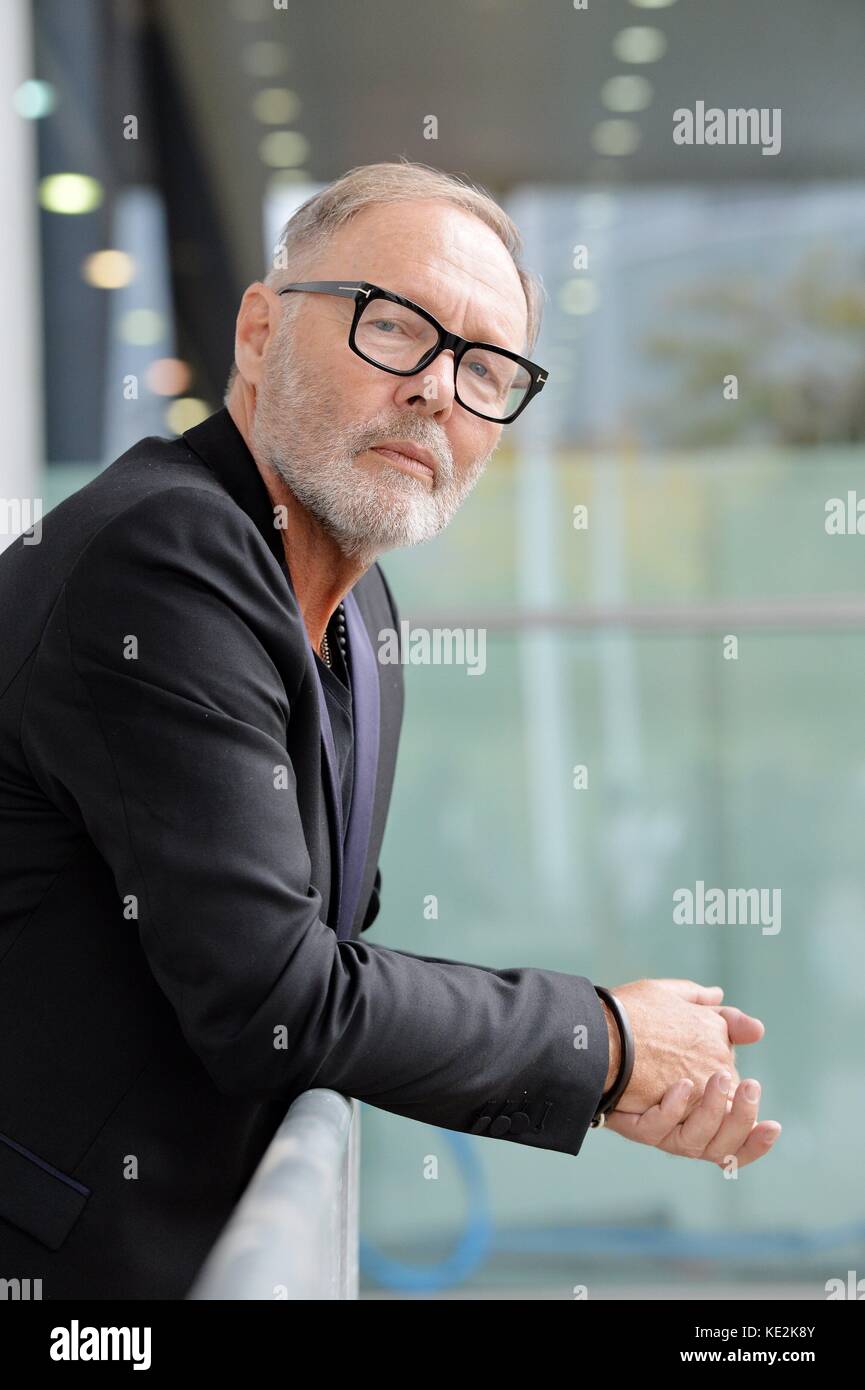 Christian Schiller alla 69a Fiera del Libro di Francoforte a Francoforte sul meno, Germania, ottobre 2017. | utilizzo in tutto il mondo Foto Stock