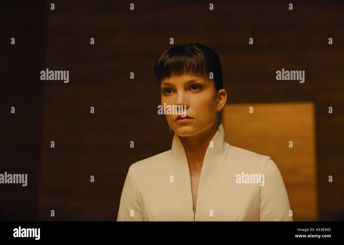 DATA di uscita: 6 ottobre 2017 TITOLO: Blade Runner 2049 CASA DI PRODUZIONE: Columbia Pictures REGISTA: Denis Villeneuve TRAMA: La scoperta di un segreto sepolto da tempo da parte di un giovane corridore della pala lo conduce a rintracciare l'ex corridore della pala Rick Deckard, che manca da trent'anni. Starring: Sylvia HOEKS come Luv. (Immagine Di Credito: © Columbia Pictures/Entertainment Pictures) Foto Stock