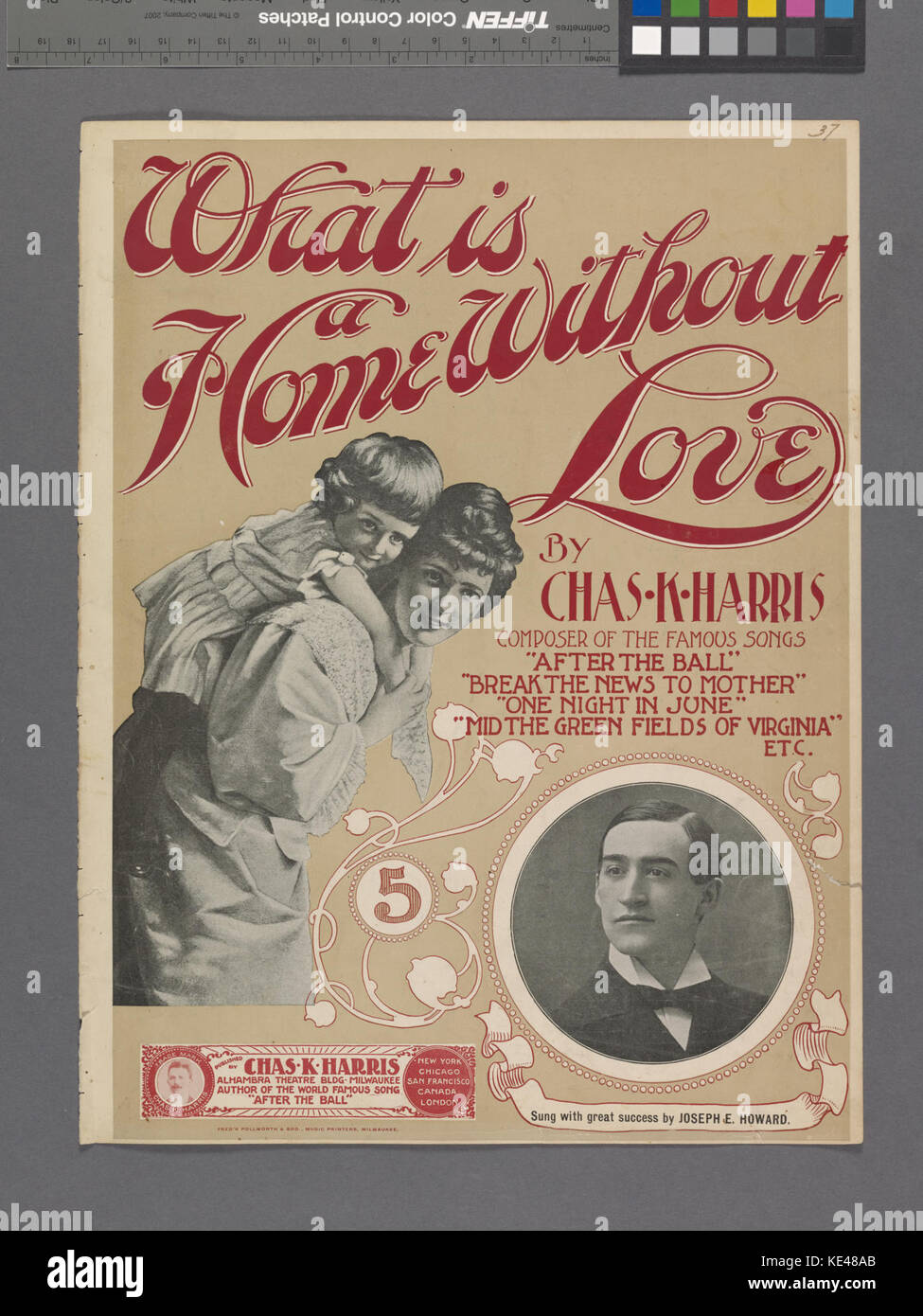 Che cosa è una casa senza amore (NYPL ADE 608918 1257261) Foto Stock