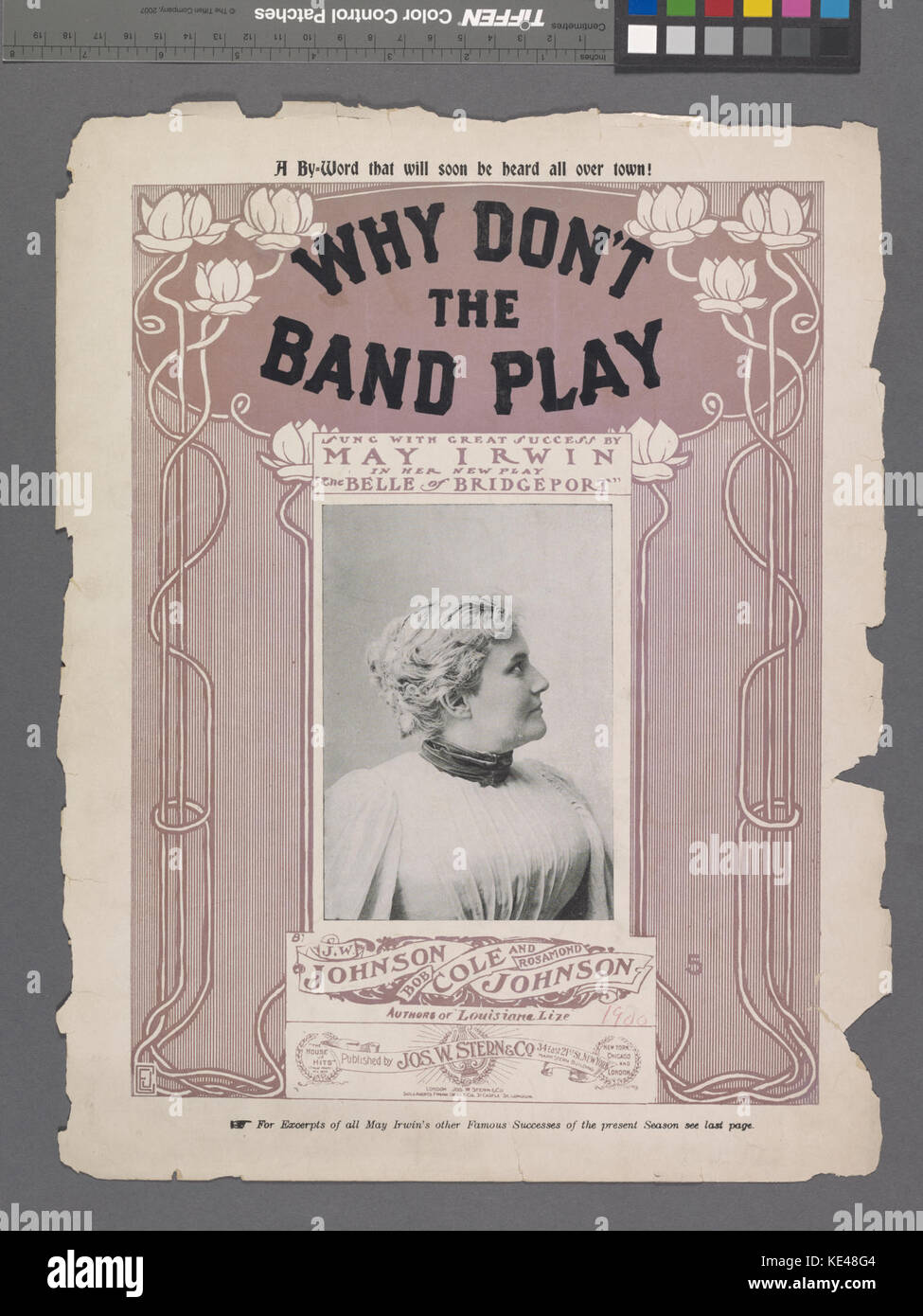 Perché non la band suonare (NYPL ADE 608907 1257302) Foto Stock
