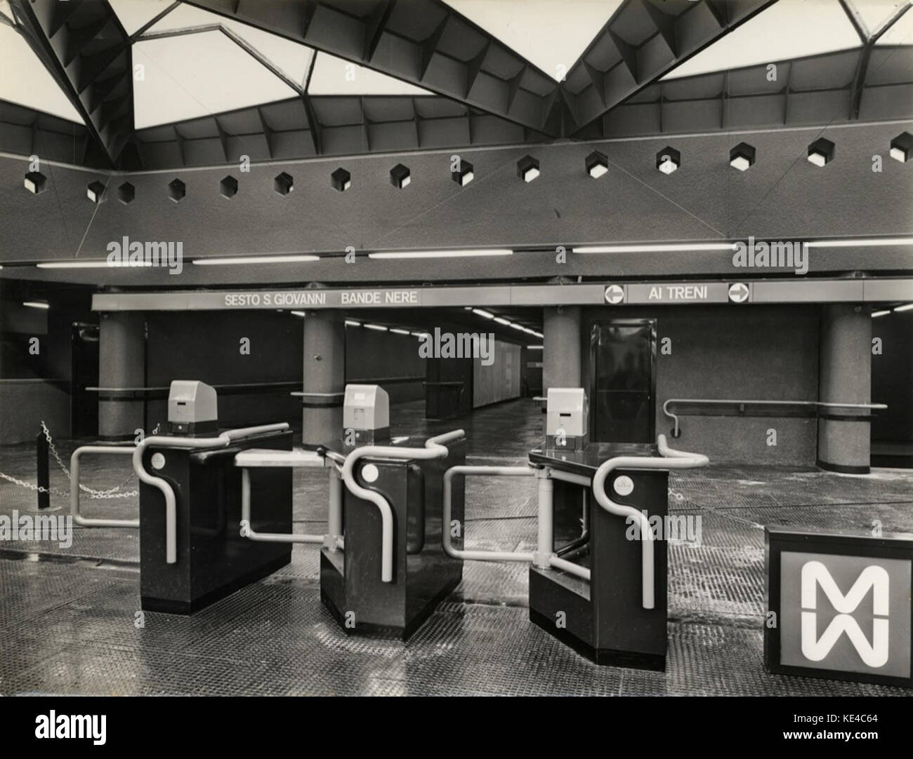 Milano, MM Amendola Fiera 03 Foto Stock