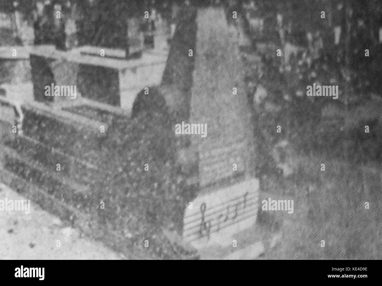 Tomba di Supratman SUARA li Rakyat 3 Giu 1952 p1 Foto Stock