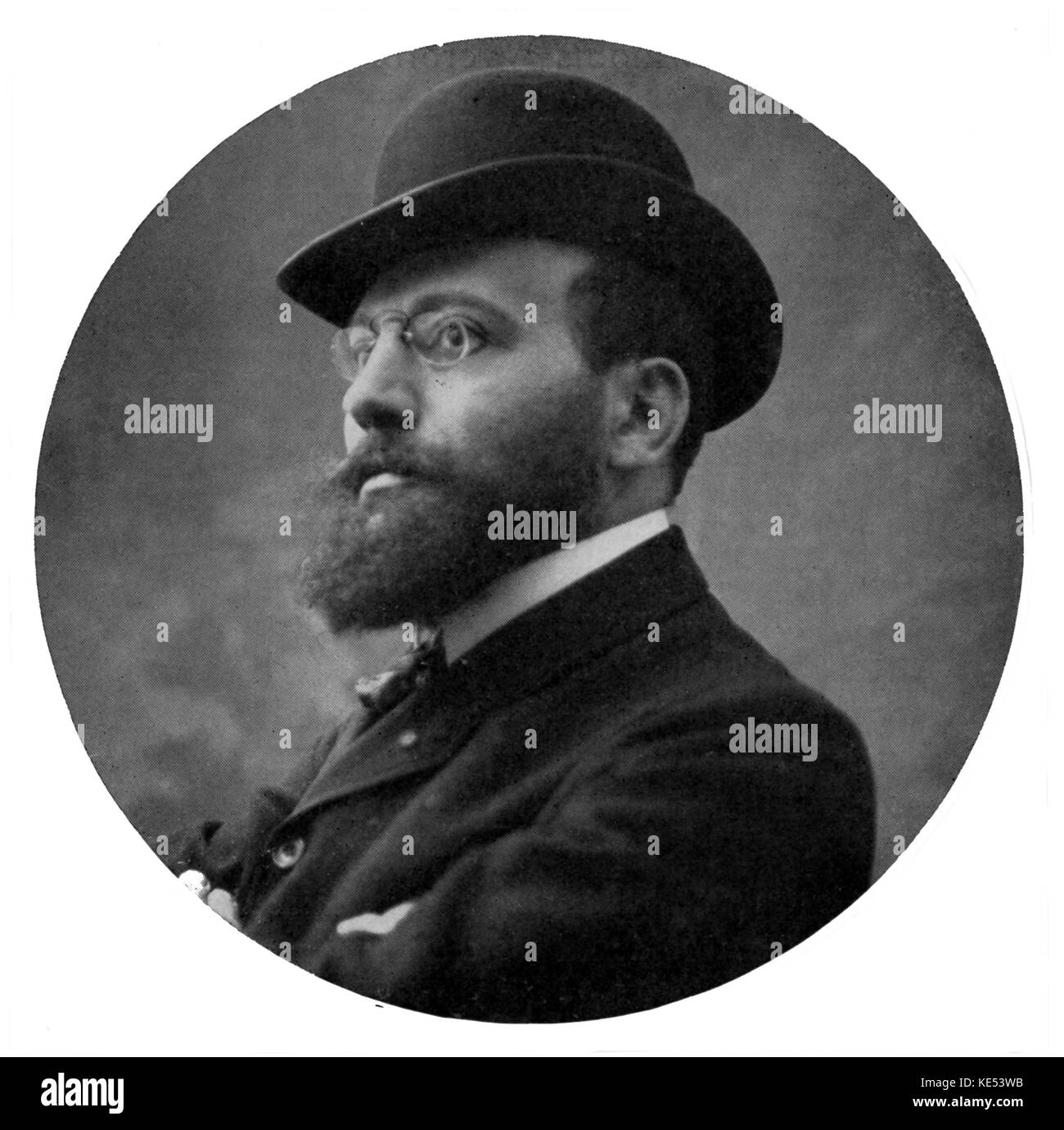 M. Franck direttore del Theatre du Gymnase di Parigi. Foto Stock