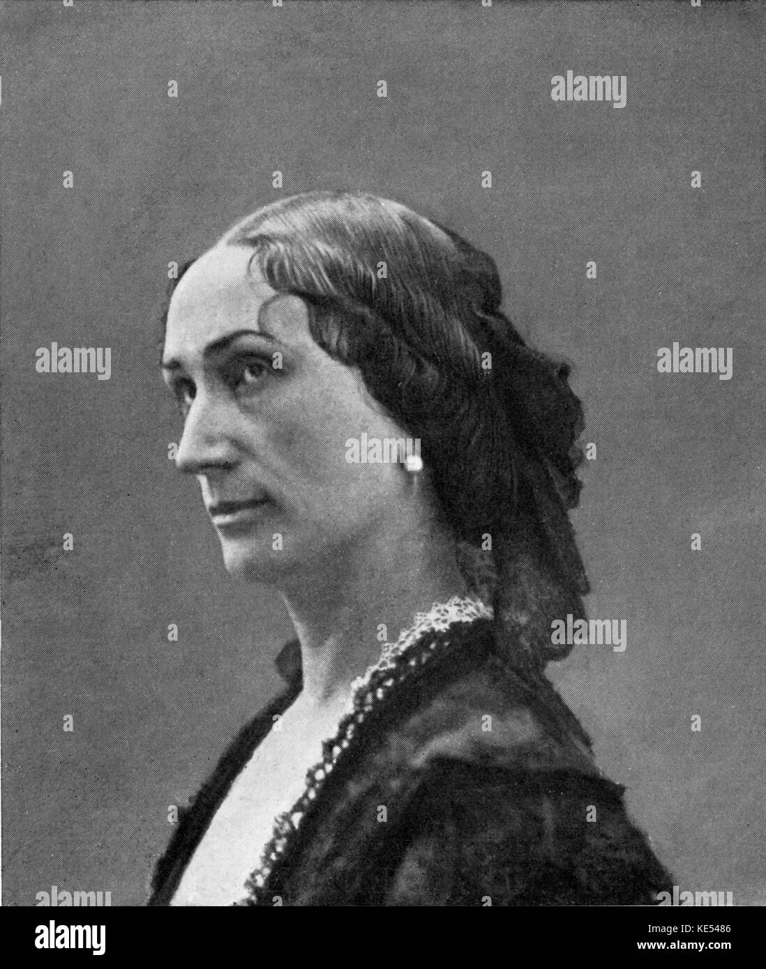 Rosine Stolz Rosine Stolz - Francese del mezzosoprano , 1815- 1903. Foto Stock
