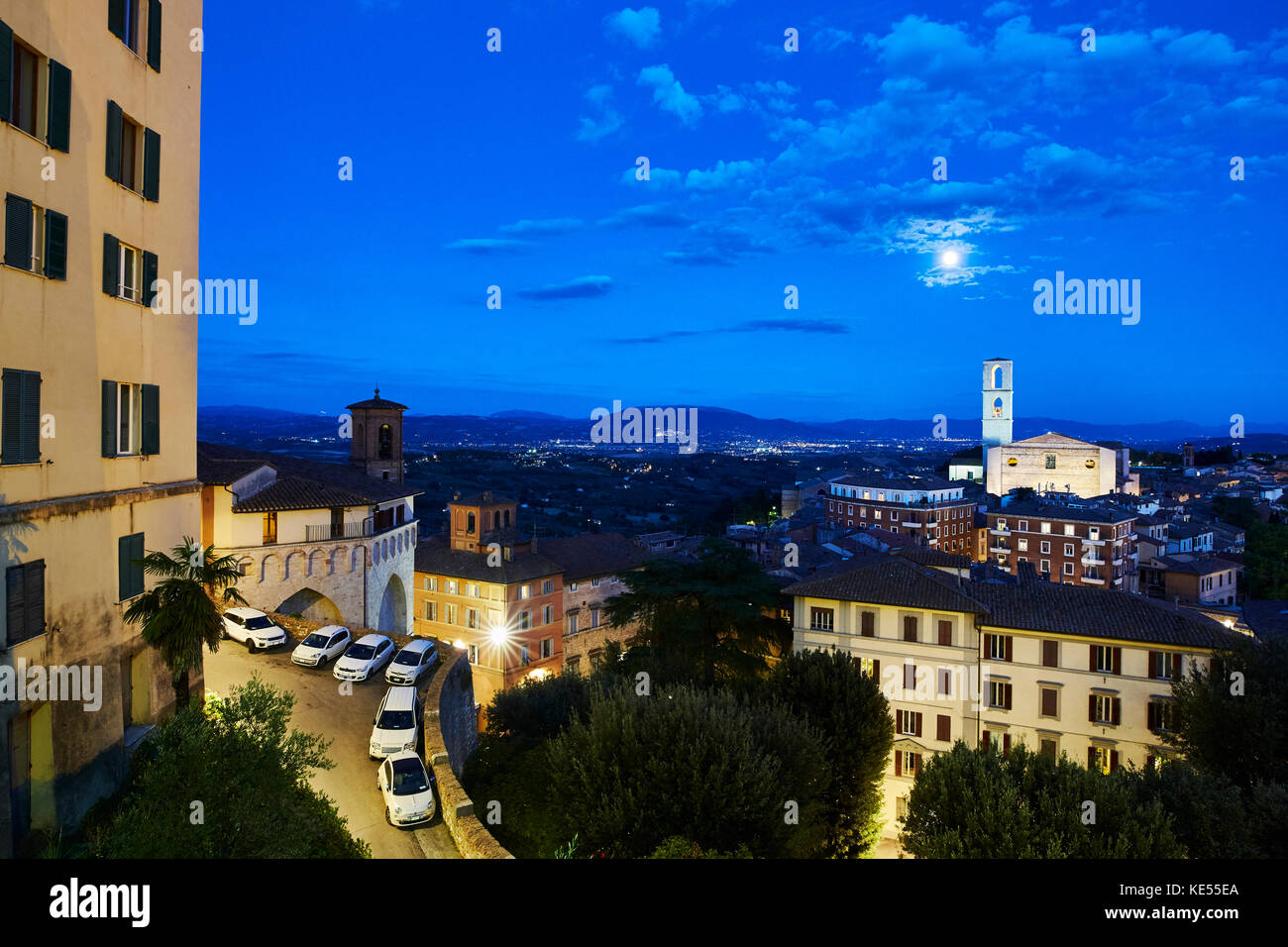 La cattedrale di assisi Foto Stock