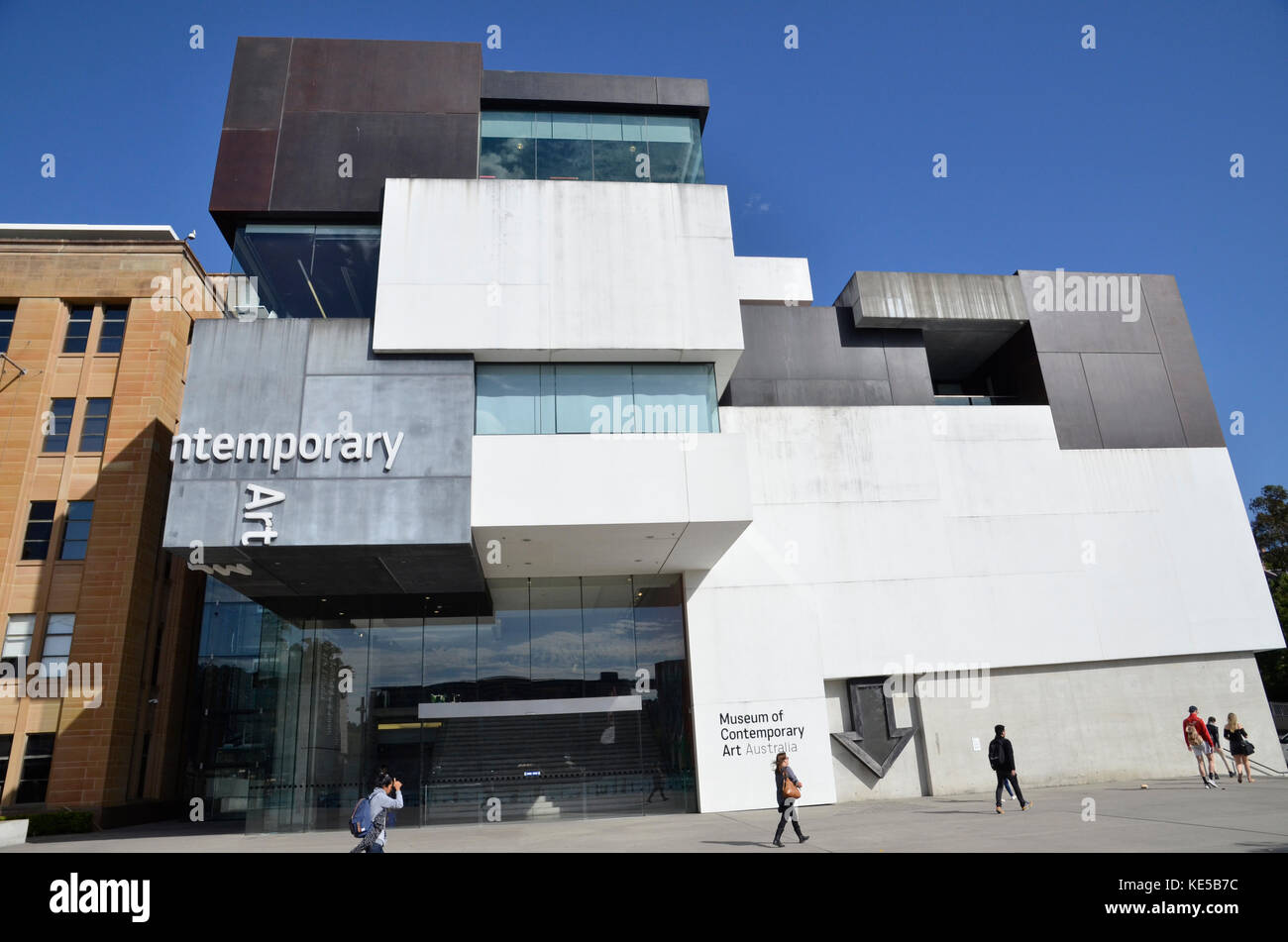 Il museo di arte contemporanea di SYDNEY Circular Quay Harbour Foto Stock