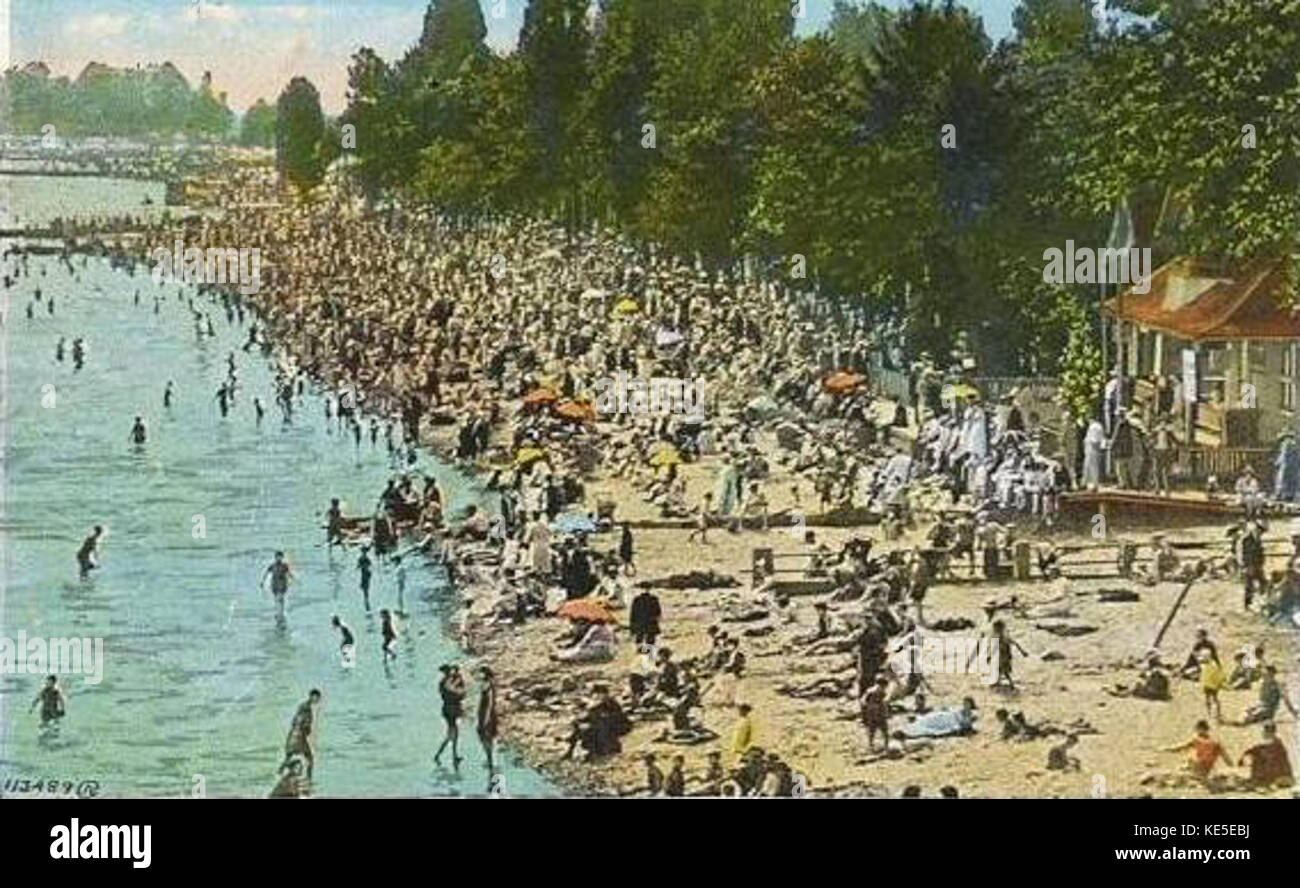 Kew Beach Toronto 1934 Foto Stock