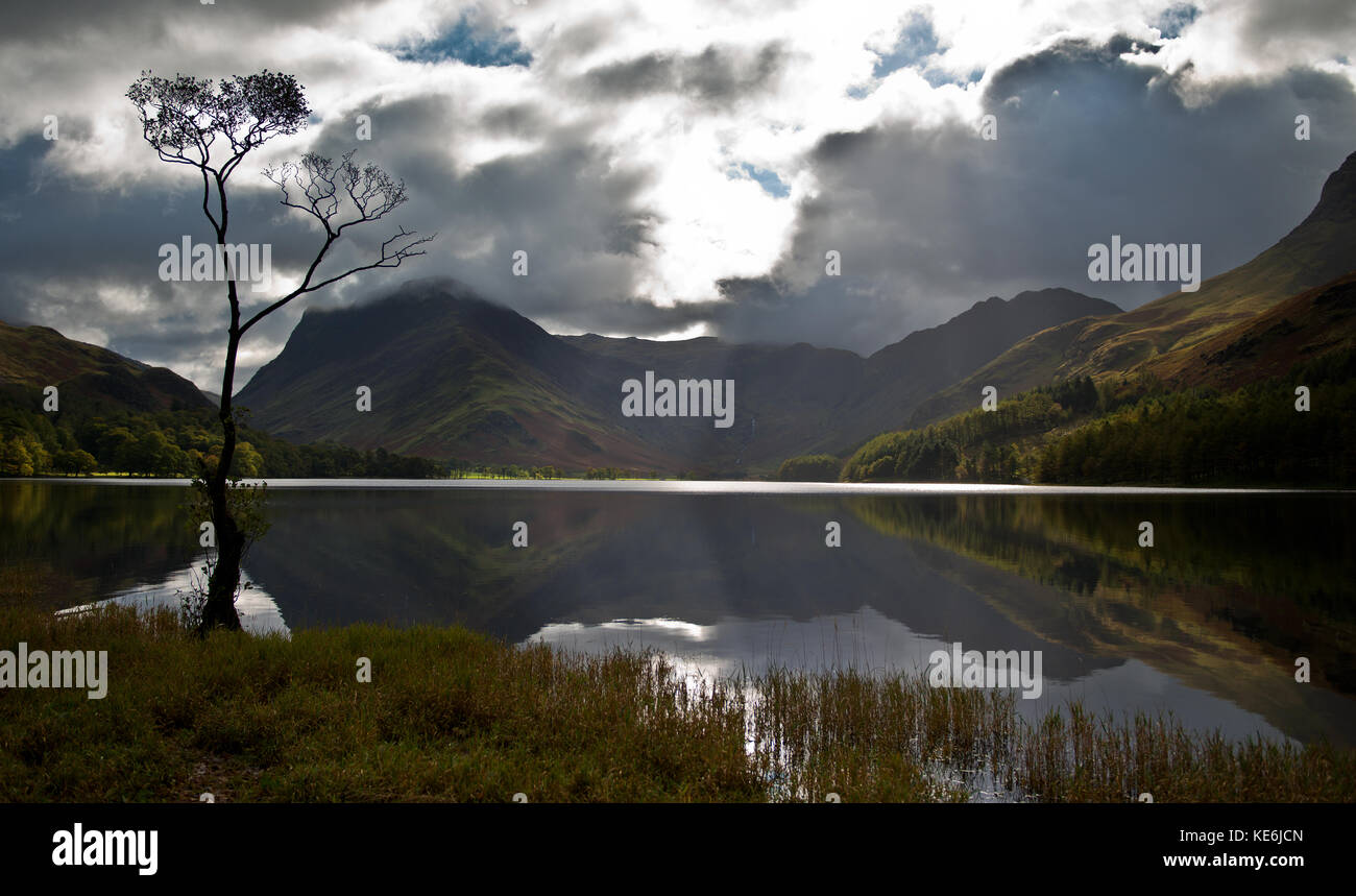 Buttermere lake, cumbria, Lake District. Inghilterra. Foto Stock