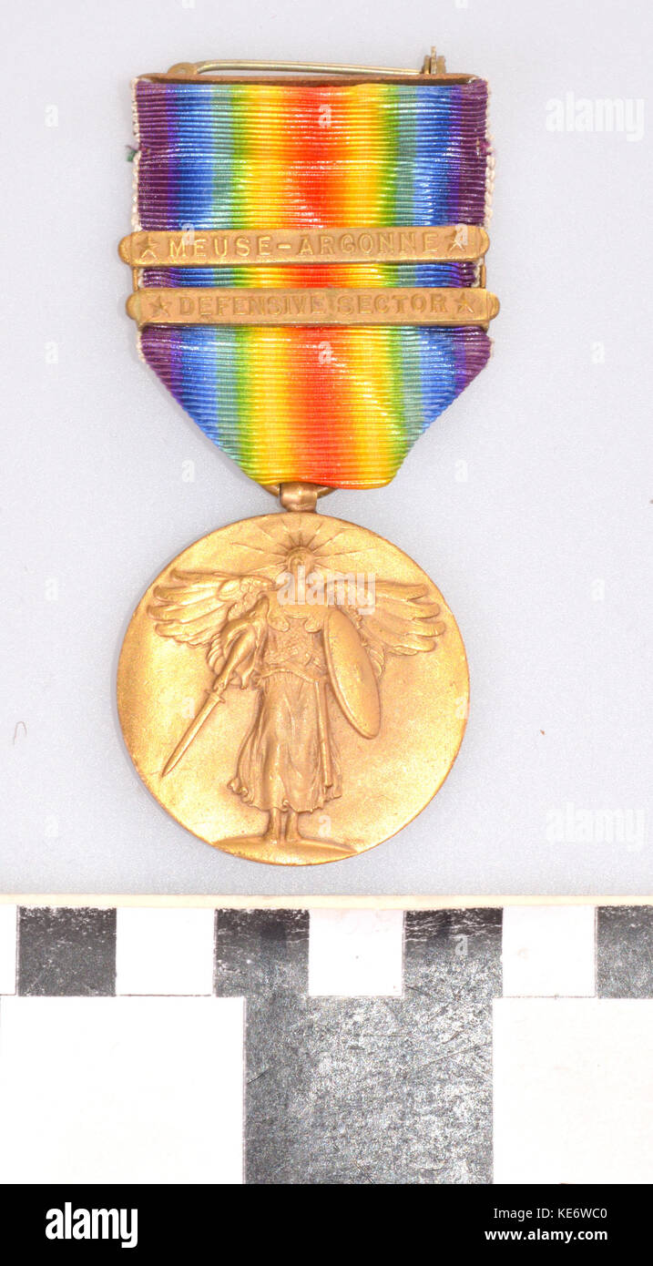 La prima guerra mondiale la vittoria medaglia d'agosto Rausendorf Foto Stock