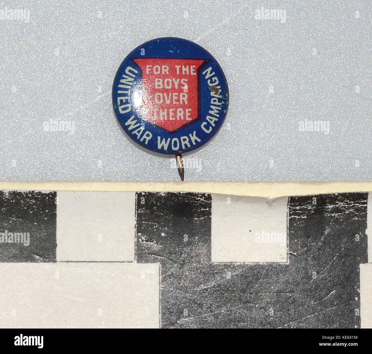 I Guerra Mondiale Regno guerra campagna di lavoro Pin Foto Stock