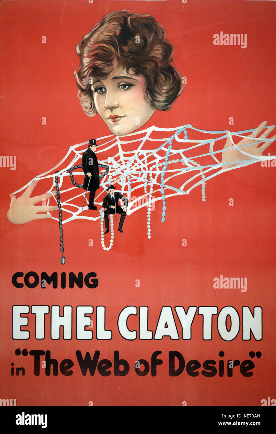 Web di desiderio 1917 Foto Stock